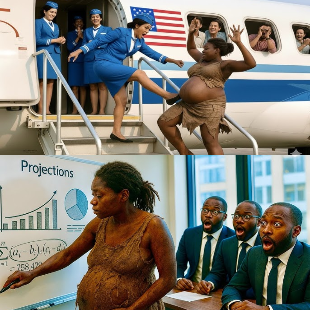 A Homeless Pregnant Woman Gets Kicked Off A Plane – Moments Later Everyone Regretted It!-tram